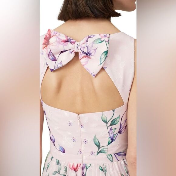 Marchesa Notte Blush Dress Size 6 - Picture 2 of 7